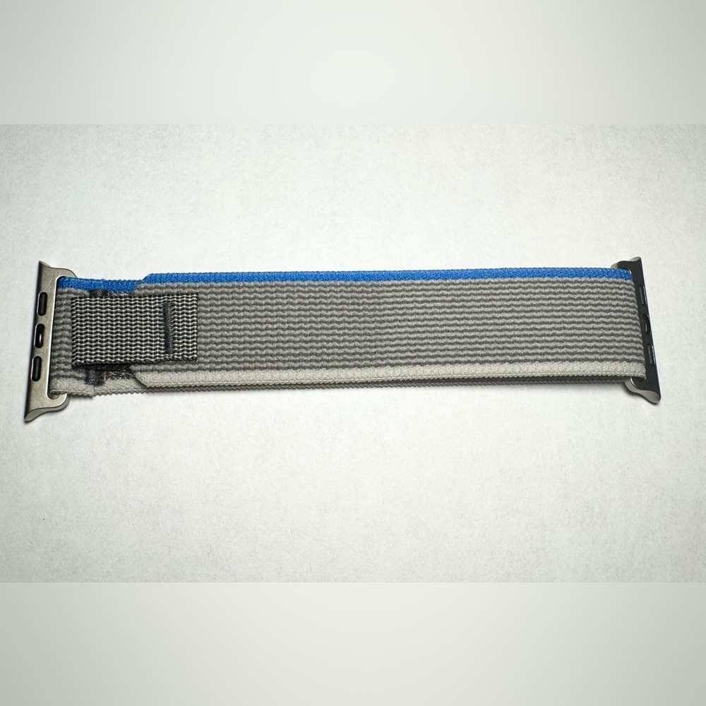 COPY - Trail loop band for Apple Watch. Blue/gray M/L